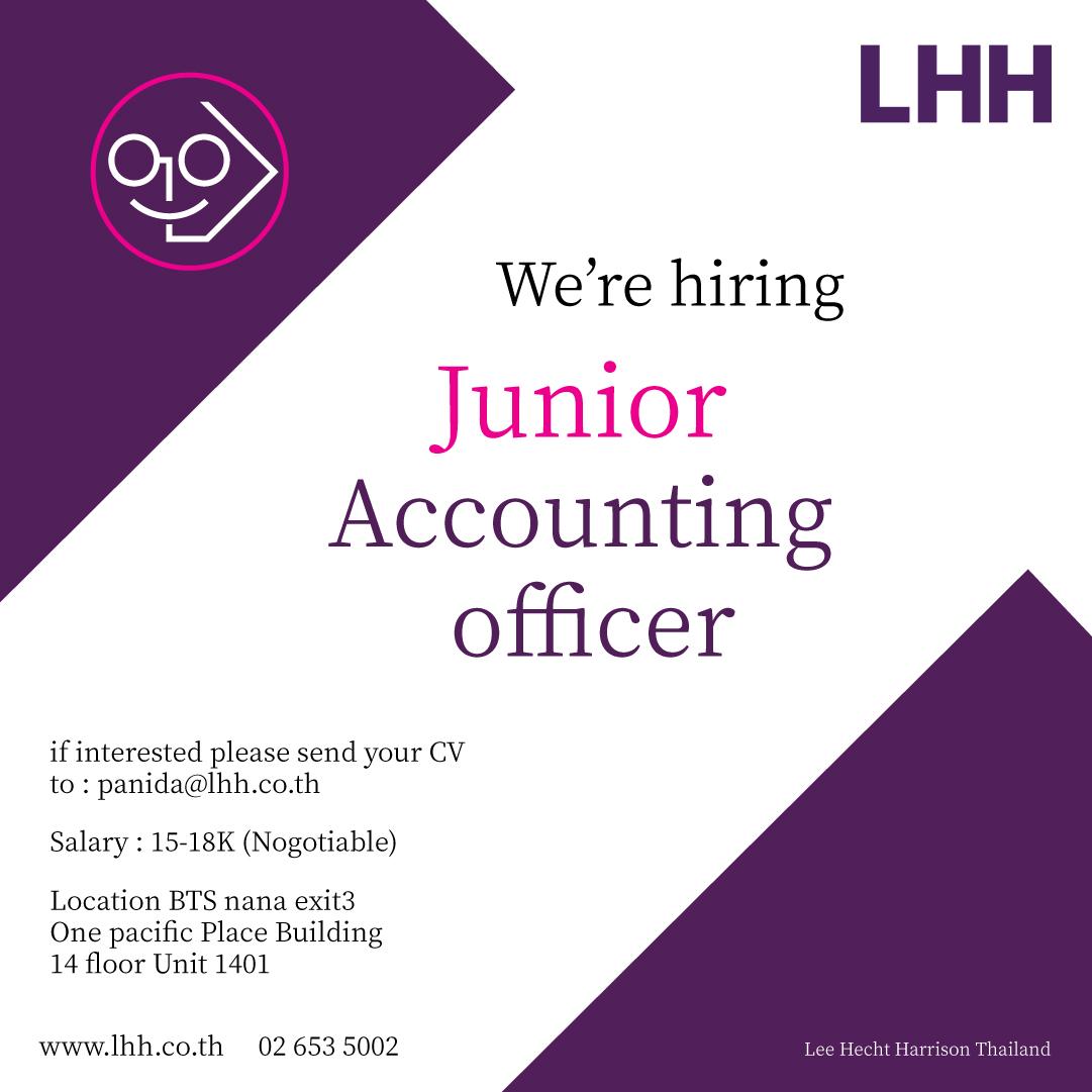 junior accounting officer